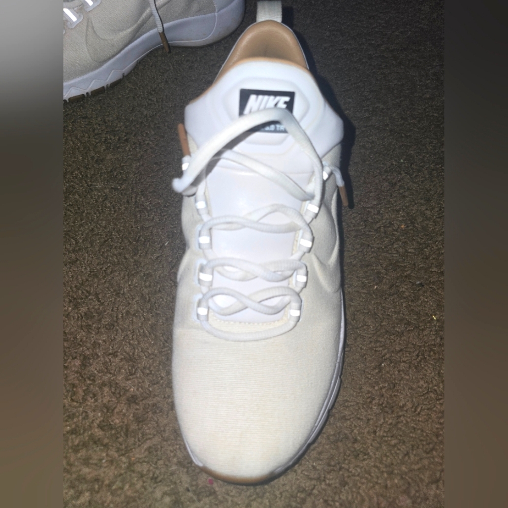 Nike Men's Free 5.0 TR White Sneakers